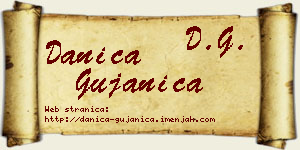 Danica Gujanica vizit kartica